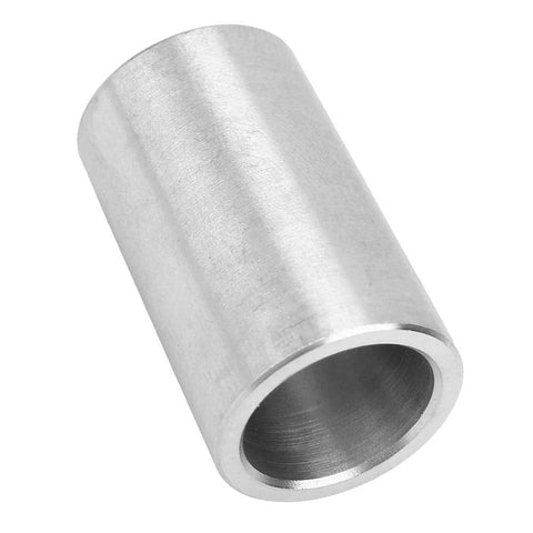 Drill chuck adapter sleeve, B12 to B16, stainless steel, hollow cylindrical tool accessory (side view)
