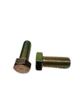 One And A Half Inch Hex Bolt With Yellow Zinc Plated Grade Eight Cap Screw Coarse Thread Pkg Qty One Heavy Duty Hardware Assortment