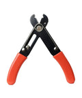 Adjustable Wire Stripper Tool PA1161 for 30-10 AWG Solid and Stranded Wire with red dipped handles, heavy-duty electrical cutter.