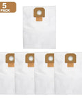5 Pack Vacuum Filter Bags For GAS 35L AFC, GAS 35M AFC, And GAS 35L SFC Industrial Vacuum Cleaners nonwoven dust bags with reinforced edges