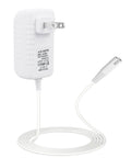 Charger For Water Flosser Replacement Power Cord 3V DC 200mA 5FT 2 Prong Adapter Power Supply That Keeps Your Water Flosser Charged