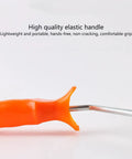 Close-up of the high-quality elastic handle of the 9 Inch Latex Floor Leveling Screed Roller Tool Heavy Hitter For Epoxy Floors.