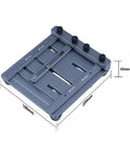 CNC Solder Paste Stencil Printer Kit With Dual-Sided PCB Fixture And Laser-Etched Scales, Tool-Free Clamping For SMT, Supports 0.8-11mm PCBs