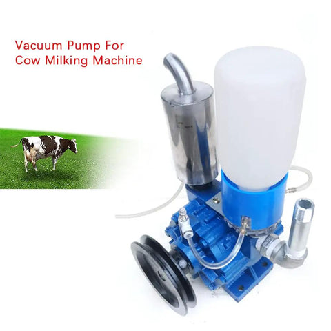 Portable Vacuum Pump For Cow Milking Machine 250 L Per Minute Workhorse Livestock Milking Equipment with milker bucket