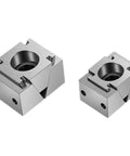 Solid Heavy Duty 2 Pack Ok Fixture Wedge Expansion Clamping Block Precision Cnc Machining Portable Center Aluminum Alloy Industrial Vice Model Crafts And Tools, showcasing two solid aluminum alloy clamping blocks.
