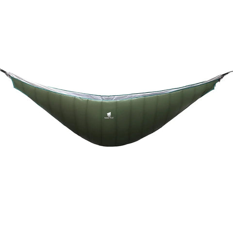 Ultralight Hammock Underquilt For Camping Full Length Warm Three To Four Seasons Hiking Backpacking Travel Water Resistant Soft Silk Fill