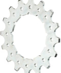 Beefy Plug In Bike Sprocket Size One Half Inch By One Eighth Inch Steel Silver 16 Teeth For Unisex Adults Durable Bicycle