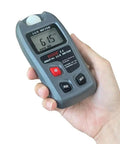 Pocket Light Meter For Photography And Plant Growth With LCD Display Lux And FC Measurement Auto And Manual Range High Accuracy 0.1 To 200000 Lux Pro Grade Photometer Sensor For Quick Readings, handheld gray plastic