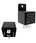 Road Hardened 2 Pack 5 Pin Car Relay 40 Amp 12 Volt Universal Auto Switch setup with detailed electrical pins