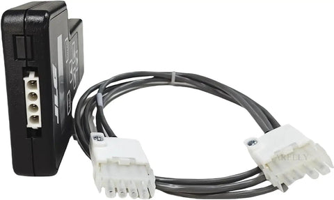 Pro Level Handheld Analyzer And Cable Kit For Heavy Equipment Straight Up Working Diagnostic Tool showing black analyzer and cables.