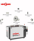 Water jet spare parts set for WinWin HyPrecision 50, including poppet seat, spring, poppet, adapter, and check valve.