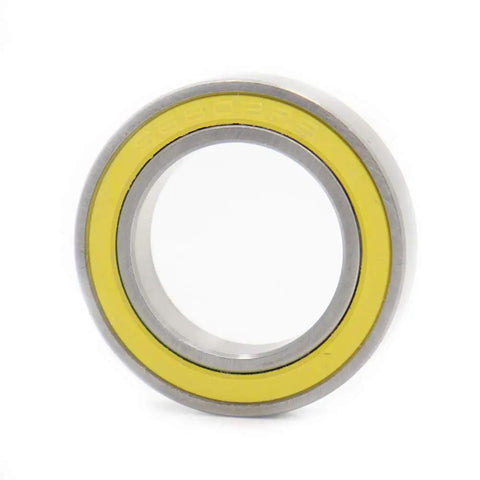 Ceramic Hybrid Radial Bearing For Bike Hubs 15x24x5mm Front And Rear Wheels One Piece 6802 2RS ABEC 3 Precision Close-up