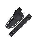 Alala Fixed Blade Knife For Everyday Carry Dope Modern EDC Gear Black Finish Unisex Knife With Sheath and Strap