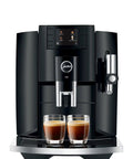 Top Shelf Fourth Generation Automatic Coffee Machine In Piano Black pulls barista grade espresso and creamy lattes with slick interface.