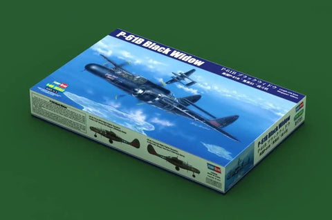 Box of US P61B Black Widow Night Fighter Model Kit With Radar Nose B Variant For Aviation Geeks And Scale Builders, high detail