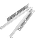 2 Pack Heavy Duty Full Extension Drawer Slides With Bottom Mounted Concealed Design For Hidden Smooth Sliding And Maximum Durability In Kitchen Workshop Or Desk Drawers, metal