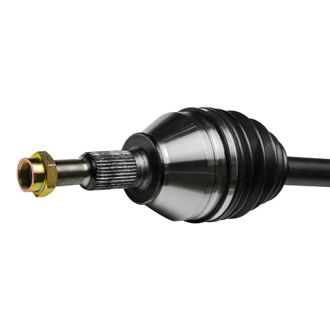 Close-up of Two Pack Front CV Axles Made For 4WD Ram 1500 Models Years 2012 To 2021 Including Classic Trim.