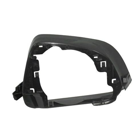 Left Side Rearview Mirror Housing Cover Frame For Tesla Model 3 showing detailed black plastic shell design for tight fit.