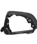 Slick Black Left Side Rearview Mirror Housing Frame And Glossy Ring Cover Fits Like A Glove On Tesla Model 3 All Models, black mirror shell.