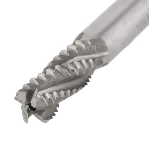 End mill cutter, 10 mm diameter, 75 mm length, 4-flute high-speed steel CNC milling tool