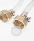 Brass fittings with transparent tubing for Smooth Operator DC 12V Solar Hot Water Circulation Pump, submersible use for home brewing.