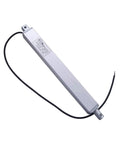 12V DC Linear Actuator With Six Inch Stroke, 55 Lbs Lift Capacity, Aluminum Copper Alloy Build, Side View