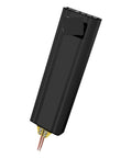 Portable Pocket Handheld Tiny But Mighty Mini Welding Machine For Nickel Plate And Tight Spaces, showing slim black design.