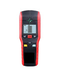 Professional Heavy Duty Wall Scanner And Stud Finder With Hella Precise Lcd Display And Auto Shut Off For Fast Ac Cord Pipe Cable Detection Portable Home Project Badass Gear front view with LCD display and buttons.