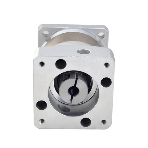 Front view of Planetary Gearbox For NEMA 23 Stepper Motor With 5:1 Gear Ratio, 15 Arc-Min Backlash, 10mm Shaft, 57mm Flange