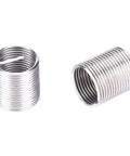 M10x1 threaded inserts from 17 Piece Stainless Steel Thread Repair Kit With Drill Bit Twisted Drill Tap Wrench And M10x1 Threaded Inserts
