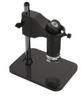 Portable Digital Microscope 50X-1000X Magnification Handheld With Adjustable Stand HD USB Camera Capture Photos And Video Compatible With Apple Phones Android Windows Mac, black with metal stand