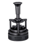 Killer Rotatable Espresso Coffee Distributor Stirrer Featuring Adjustable Height And Durable Aluminum Alloy Build That Smashes Clumps And Fluffs Grounds Dead Even Fresh Out The Box Top Tier Barista Gear Hits Different For Your Daily Shot Routine, black rotary coffee tool.