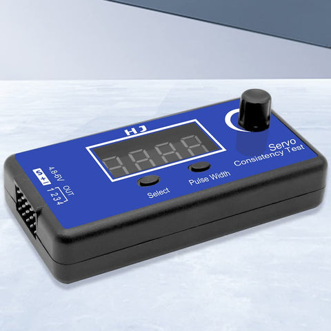 Pro Grade RC Servo And ESC Consistency Tester For Helicopters Planes And Cars With Manual Mode Easy Button Select visible