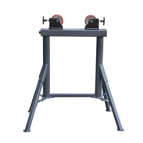 Built Like A Tank Fixed Height Pipe Roller Stand With 1100 Lb Load Capacity For Welding Fit Up And Cutting Round Pipe Tubing Rock Solid Industrial Support For Your Next Big Project