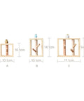 Heavy Duty Solid Wood Wall Mounted Coat Rack Hook Kit For Bags Hats Keys And Towels Quick Mount Entryway Storage Piece, various sizes and designs.