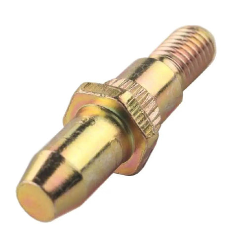 Fullsize Door Hinge Pin And Bushing Kit For 4 Doors Includes Pins Bushings Washers Lock Nuts To Fix Squeaky Clunks And Restore Tight Fitment On Heavy Duty Vehicles Without The Hassle Or Expense., gold door hinge pin with threaded end and washer for heavy duty vehicles