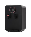 Hot Water Dispenser For Countertop With 1.2-5 Gal Bottles, 575W Top Loading Water Cooler, Premium Black Compact Unit For Home Office Living Room Dormitory
