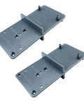 Portable Cabinet Hinge Jig Drill Guide Locator 35mm And 40mm, ABS Plastic, Gray, compact tool for easy hinge installations