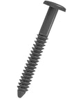 Premium Heavy Duty Vinyl Shutter Fastener Spike Lok Anchors Tough As Nails Dark Gray Shutters spike mounting rod for easy installation.
