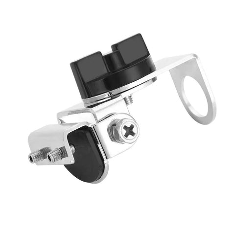 Adjustable Car Antenna Mount Clip Holder For Ham Radio Antenna Transceiver With Rotatable Axle And Stainless Steel Build