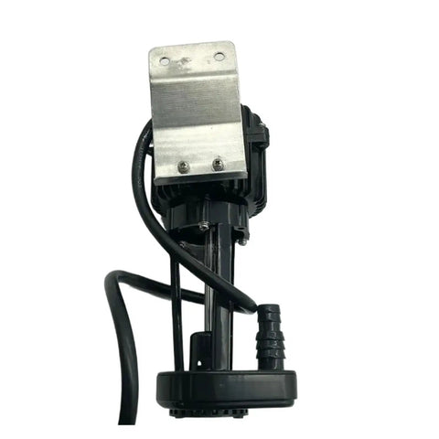 2W Circulation Water Pump Replacement Spare Part For Ice Making Machines Easy Plug In Install Delivers Stable Water Flow To Maintain Fast Ice Forming All Day Reliability Compatible With Many Ice Maker Models, black metal pump