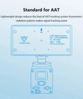 Diagram of 5.8G 17dB High Gain Planar Antenna for RC Drones with Auto Tracking and Vertical Polarization, RP-SMA Connector.