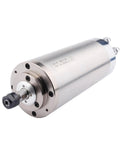 Badass 1.5KW ER11 CNC Router Spindle Motor With Liquid Cooling showing close-up metal design, perfect for wood carving and milling.