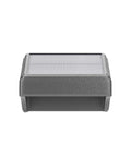 Front view of Solar Fence Lights Outdoor Waterproof LED Color Changing And Warm White Dope Color Options With 4 Modes For Backyard Patio Deck