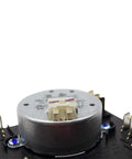 Model Specific Clothes Dryer Timer Replacement For Your Dryer 115V 60Hz 3W CW Rotation D Shaft One Quarter Inch To Five Sixteenth Inch Quick Connect Terminals Not Universal Fits WPW10185992 AP6016542 4441883 PS11749833, showing detailed view of metal casing and terminals.