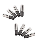 8 Piece 1/4 To 1/8 Inch CNC Router Engraving Tool Adapter Set For ER Collet Conversion Pro Grade Spring Steel