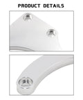 Close-up of Beefed Up Adjustable Low Mount Alternator Bracket for Big Block Chevy Engines compatible with V Belt Long Water Pump Kits