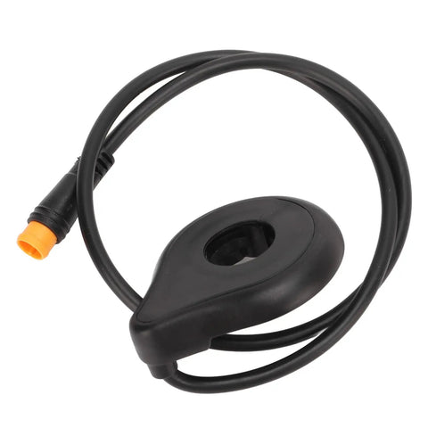 Black electric bike pedal assist sensor, left-side PAS sensor with 12 magnets, KD 2PS L dope style upgrade, easy install cable