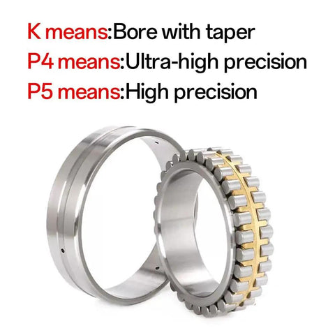 Top Tier Machine Tool Spindle Bearings NN Series Sporting Solid As Rock Build P4 And P5 Precision Ratings For Heavy Duty Cnc Machining And Grinding Applications