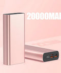 DIY Custom Polymer Battery Charging Case For Two 1260110 Cells Offering Hella Fast 22.5W PD with aluminum housing and LED display.